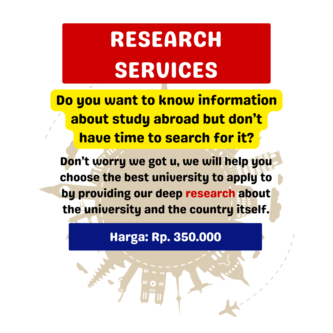 RESEACH SERVICES (STUDY ABROAD)