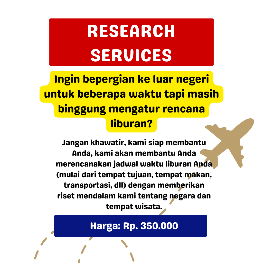 RESEARCH SERVICES (TRAVEL ABROAD)